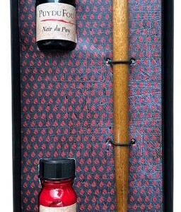 Coffret deux encres un porte-plume