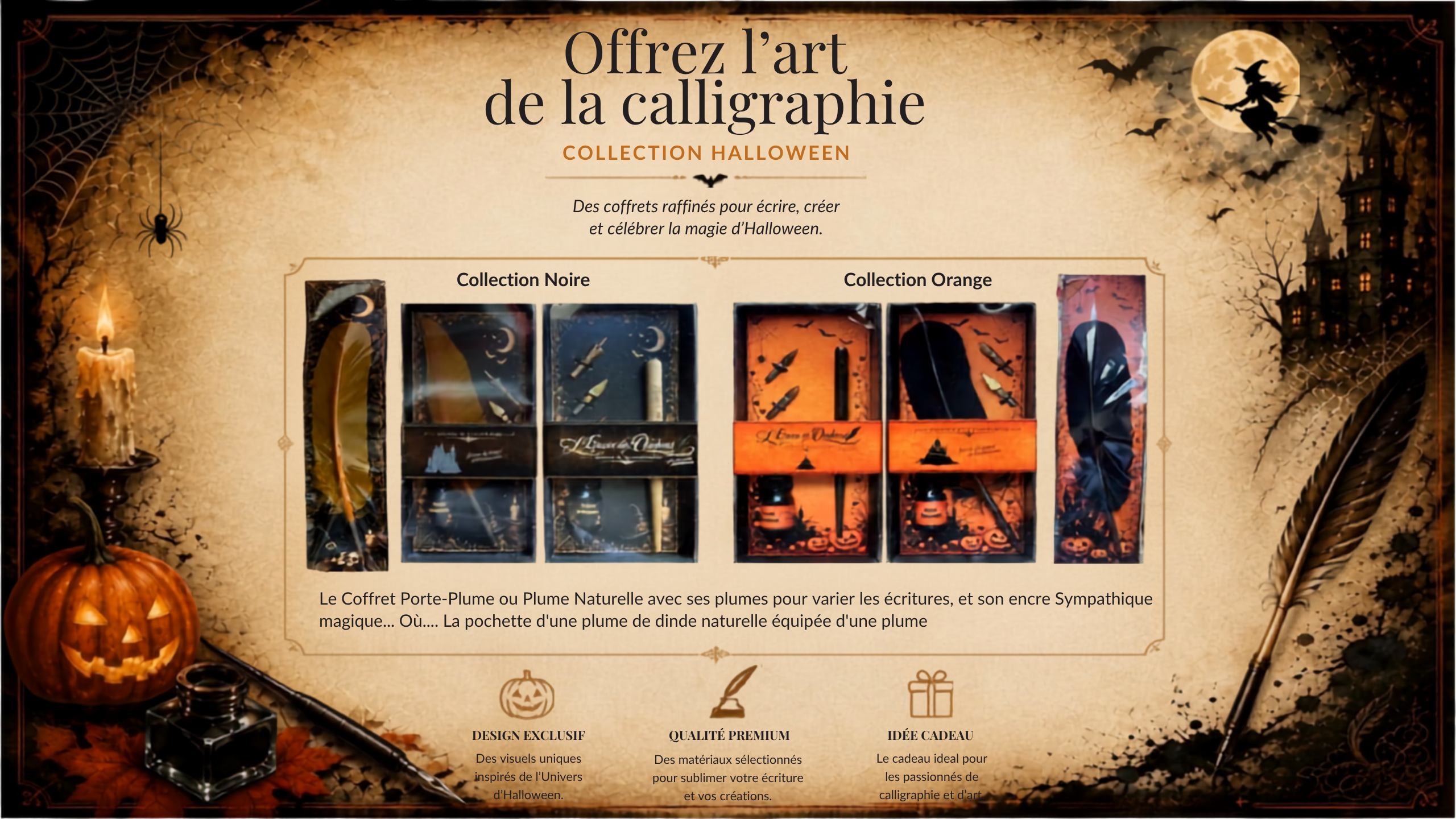 Bannière Halloween